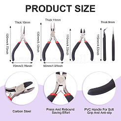 Carbon Steel & Stainless Jewelry Pliers Tool Kits&nbsp;TOOL-TA0001-08