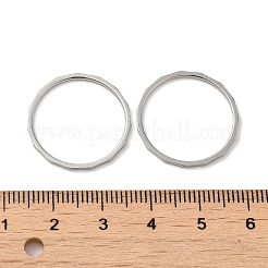Non-Tarnish 304 Stainless Steel Finger Rings&nbsp;RJEW-I101-02D-P