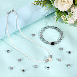 60Pcs 303 Stainless Steel European Beads&nbsp;STAS-PA0001-10