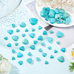 Synthetic Blue Turquoise Cabochons&nbsp;G-PH0001-89