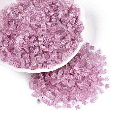 Transparent Inside Colours Glass Seed Beads&nbsp;SEED-T007-13C