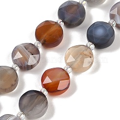 Natural Botswana Agate Beads Strands&nbsp;G-C116-A65-01