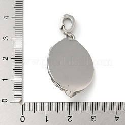 Brass Pendants&nbsp;KK-R210-07P-02