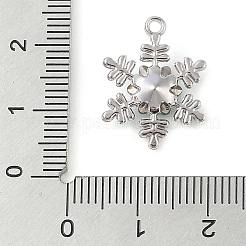 Alloy with Rhinestone Pendants&nbsp;ALRI-U001-02B-02