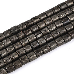 Natural Pyrite Beads Strands&nbsp;G-T141-97A