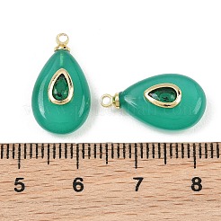 Dyed Natural White Jade Pendants&nbsp;GG-CBA4154-03G-01