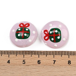 Christmas Handmade Lampwork Enamel Beads&nbsp;LAMP-C020-03C