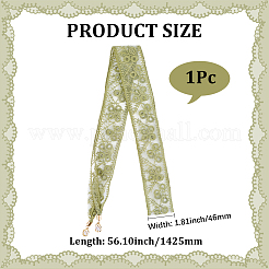 1Pc Cotton Polyester Lace Headbands for Women&nbsp;AJEW-CY0001-73A