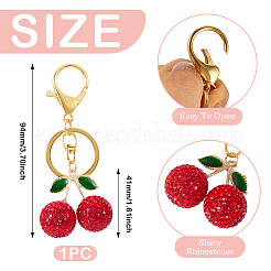 Alloy Cherry Keychains&nbsp;KEYC-TAC00067
