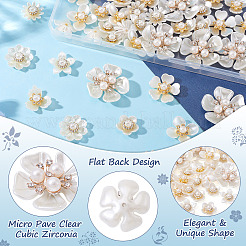 56Pcs 8 Styles Plastic & Resin Cabochons&nbsp;FIND-TA0008-28