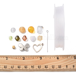 DIY Butterfly Bracelet Making Kit&nbsp;DIY-FS0004-45
