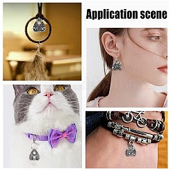 20Pcs 4 Styles Tibetan Style Alloy Pendants&nbsp;TIBEP-CJ0003-36