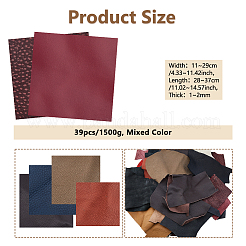 Cowhide Fabric&nbsp;DIY-WH0699-28