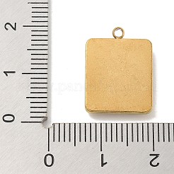304 Stainless Steel Rhinestone Pendants&nbsp;STAS-I322-59G