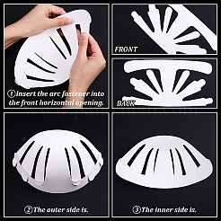 Paper Baseball Cap Shaper Insert&nbsp;FIND-WH0366-410
