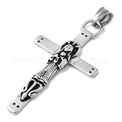 304 Stainless Steel  Pendants&nbsp;STAS-D110-41BP