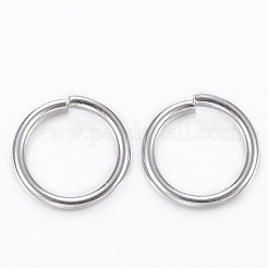 Tarnish Resistant 304 Stainless Steel Open Jump Rings&nbsp;STAS-H555-07P