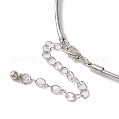 Tibetan Style Alloy Lotus Leaf Pendant Necklaces for Women&nbsp;NJEW-Q343-01AS