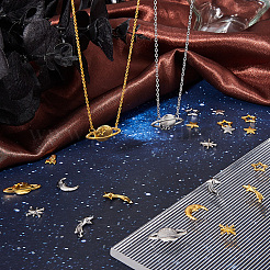 Cosmic Theme Zinc Alloy Cabochons&nbsp;FIND-SC0011-74A