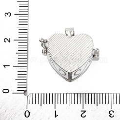 Brass Enamel Locket Pendants&nbsp;KK-F894-15P-01