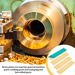 Brass Sheets&nbsp;LS-KK-WH0082-10A
