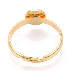 Brass Cuff Ring Findings&nbsp;LS-KK-N274-18G