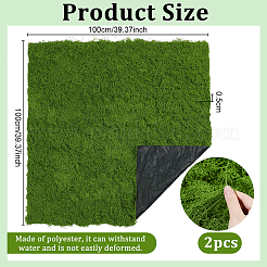 Polyester Artificial Moss Ornament&nbsp;DIY-WH0622-652