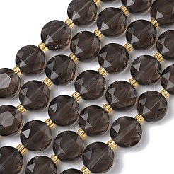 Natural Ice Obsidian Beads Strands&nbsp;G-C116-A191-01