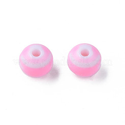 Opaque Striped Acrylic Beads&nbsp;MACR-S373-27A-05