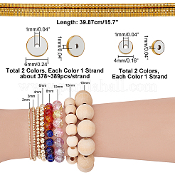 4 Strands 4 Styles Electroplate Non-magnetic Synthetic Hematite Beads Strands&nbsp;G-PH0002-13