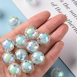 Transparent Acrylic Beads&nbsp;TACR-S152-14B-A07