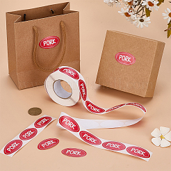 Adhesive Sticker Meat Labels&nbsp;DIY-WH0308-745B