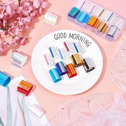10 Color PET Paper Nail Care Decoration&nbsp;DIY-CP0003-68