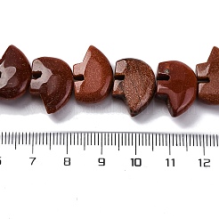 Synthetic Goldstone Beads Strands&nbsp;G-F783-G07-01