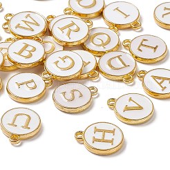 (Defective Closeout Sale: Yellowing) Golden Plated Alloy Enamel Charms&nbsp;ENAM-XCP0001-29G