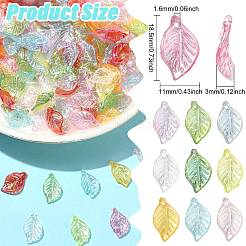 400Pcs Transparent Acrylic Pendants&nbsp;OACR-CJ0002-69
