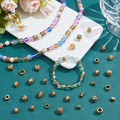 100Pcs 10 Styles Tibetan Style Zinc Alloy Beads&nbsp;FIND-SP0005-93