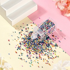 1800Pcs 15 Colors Glass Cylinder Beads&nbsp;SEED-YW0002-59