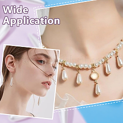 100Pcs ABS Plastic Imitation Shell Pearl Beads&nbsp;KY-HY0001-21