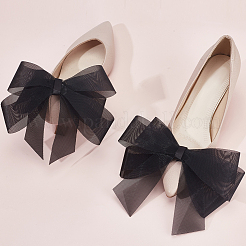 1Pair Organza Bowknots&nbsp;DIY-DR0001-77