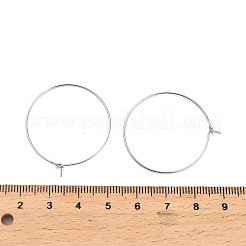 Brass Hoop Earring Findings&nbsp;LS-KK-R112-038D