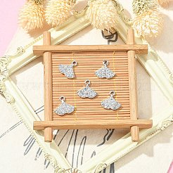 Alloy Rhinestone Pendants&nbsp;ALRI-YW0001-05