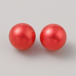 ABS imitation Pearl Beads&nbsp;SACR-WH0009-14A-05