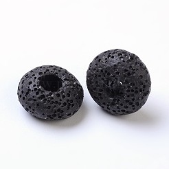 Lava Rock Gemstone European Beads&nbsp;GGDA007-4