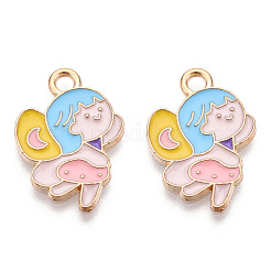 Alloy Enamel Pendants&nbsp;ENAM-T016-25