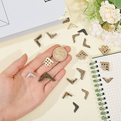 72pcs 18 Styles Iron Cabinet Box Corner Protectors&nbsp;FIND-GL0001-62