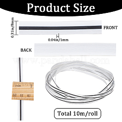 Plastic Imitation Cane Wire Cord&nbsp;WCOR-GF0001-03B
