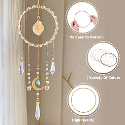 5Pcs 5 Colors Iron Rings&nbsp;FIND-TA0011-10