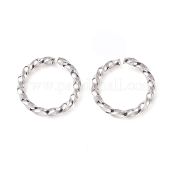 Tarnish Resistant 304 Stainless Steel Open Jump Rings&nbsp;STAS-F191-12P-D