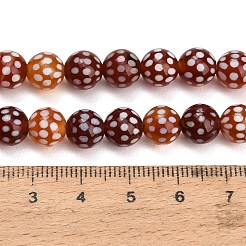 Tibetan Style dZi Beads Strands&nbsp;GG-NH0001-A01-8MM